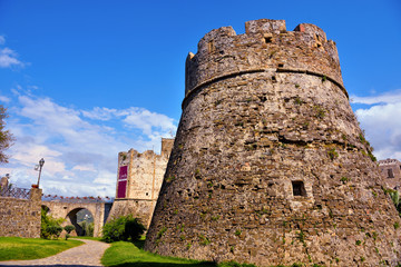 Aragonese castle of Agropoli Salerno Italy