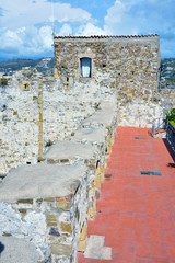 Aragonese castle of Agropoli Salerno Italy
