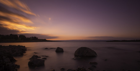 Fototapeta na wymiar Seaside Sunset