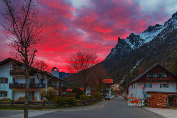 Sunrise in the Alps!