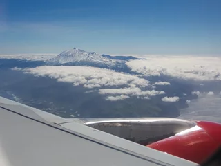 Anflug Teneriffa mit Teideblick © Bernward