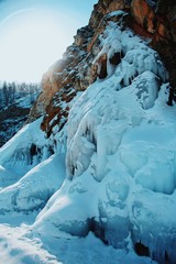 Fototapeta na wymiar Landscape on the Baikal