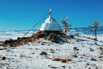 Religious structure on Baikal