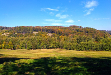 Czech countryside in autumn
