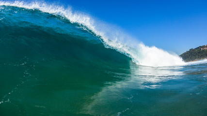 Ocean Wave Water Photo Crashing Blue Power