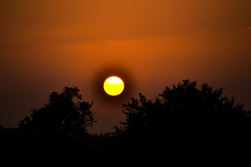 Sunrise in Sri Lanka