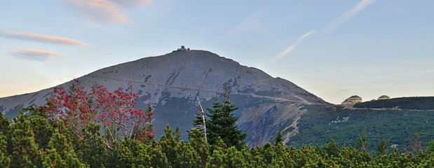 Śnieżka [1602 m n.p.m.] - najwyższy szczyt w Karkonoszach