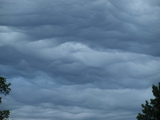 Angry Clouds from downgraded Hurricane Sergio in the Eastern Pacific. The remnants are streaming...
