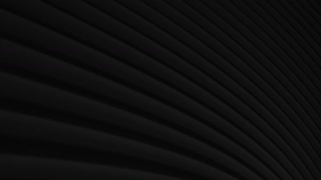 Abstract black line background. Looping animation