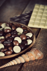 chocolate and nuts