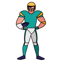 American football design