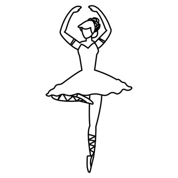 ballerina girl design