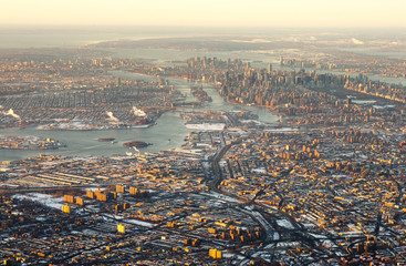 Aerial view of New York city © Cavan for Adobe