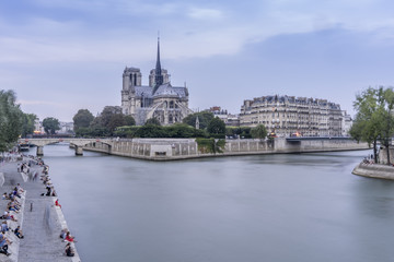 Fototapeta premium Notre Dame Paris France