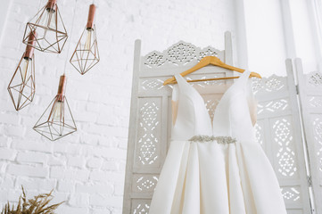 Wedding white dress 