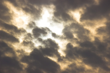 Sky and clouds on a beautiful day