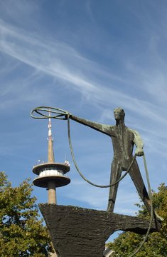 Peter Minuit -Statue - Wesel