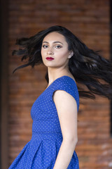 Naklejka premium Woman fashion outdoors