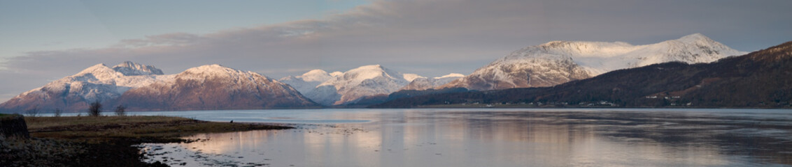 Early morning in the Western Highlands of Scotland