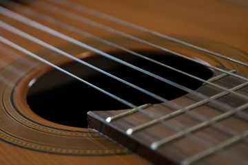 Obraz premium Gitarre Detail