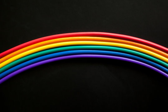 Audio rainbow concept image