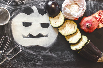 Flour pumpkin