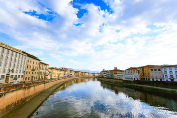 Pisa day view, Tuscany, Italy