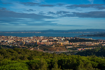 View of Lisbon from Monsanto Viewpoint