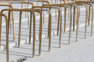 Concrete warehouse construction