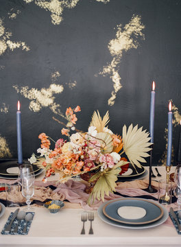 Modern Textured Wedding Details