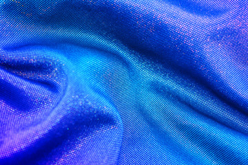 Mermaid flickering fabric