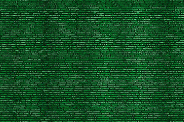 Computer program preview. Programming code typing. Information technology website coding standards...