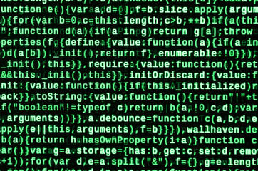 Computer program preview. Programming code typing. Information technology website coding standards...