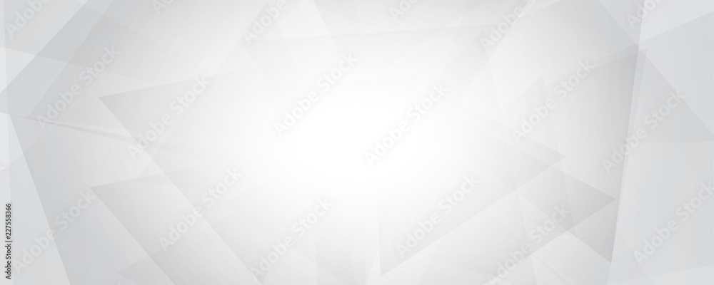 Wall mural grey white abstract background modern design copyspace for your text