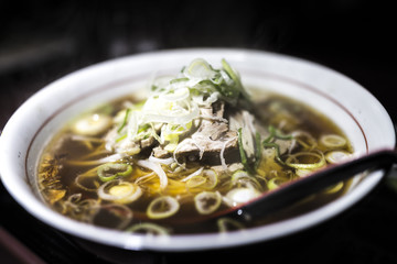 bowl of ramen soup in Japan