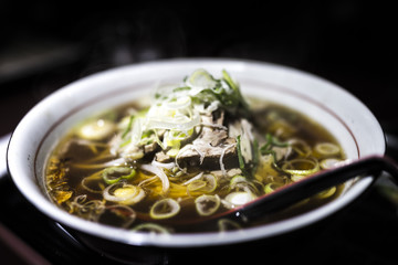 bowl of ramen soup in Japan