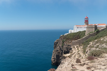 Fototapeta na wymiar Algarve Coast Lighthouse 