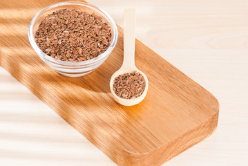 Organic flax seeds - Linum usitatissimum