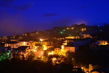 Fototapeta na wymiar イタリアの夜景