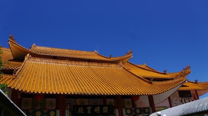 roof of chinese temple