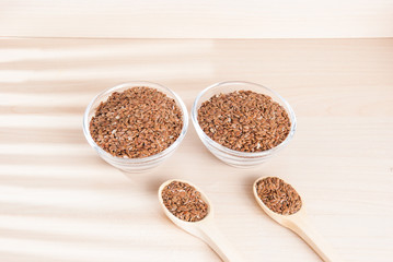 Organic flax seeds - Linum usitatissimum