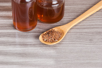 Organic flax seeds - Linum usitatissimum