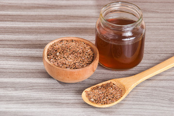 Organic flax seeds - Linum usitatissimum