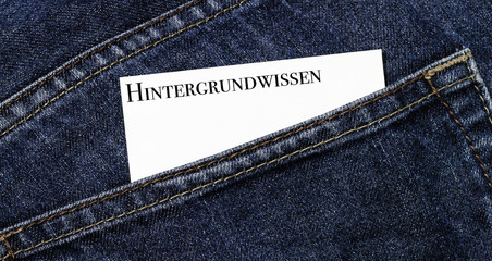 Hintergrundwissen