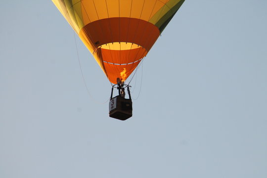 ouverture du bruleur de la montgolfi&egrave;re
