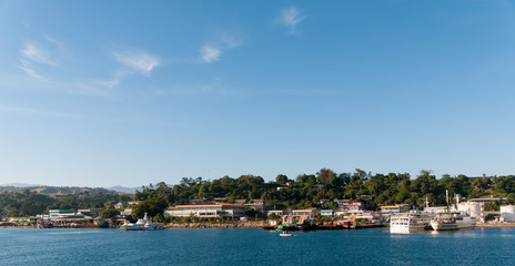 Naklejka na ściany i meble Waterfront, Honiara, Guadalcanal, Solomon Islands