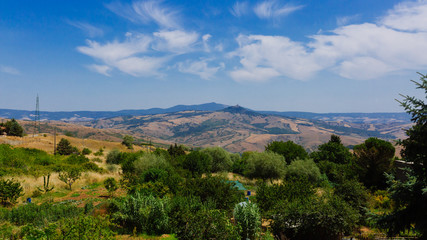 Tuscan landscape near Abbadia San Salvatore, Italy