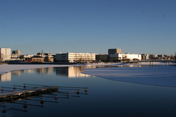 Obraz premium view of the city