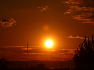 Naklejka premium Abendrot,Insel Rab