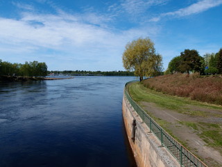 Obraz premium landscape with river